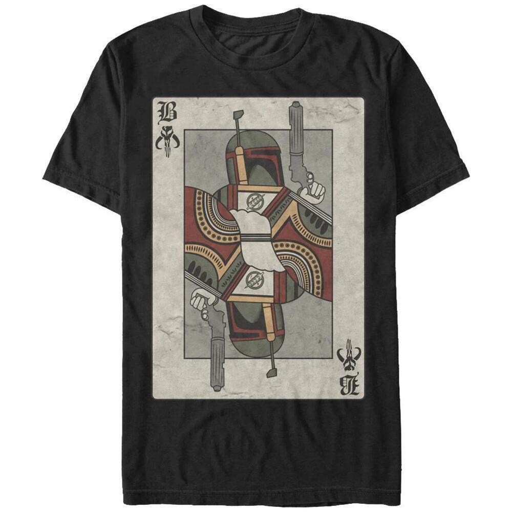 Boba Fett Playing Card Tshirt